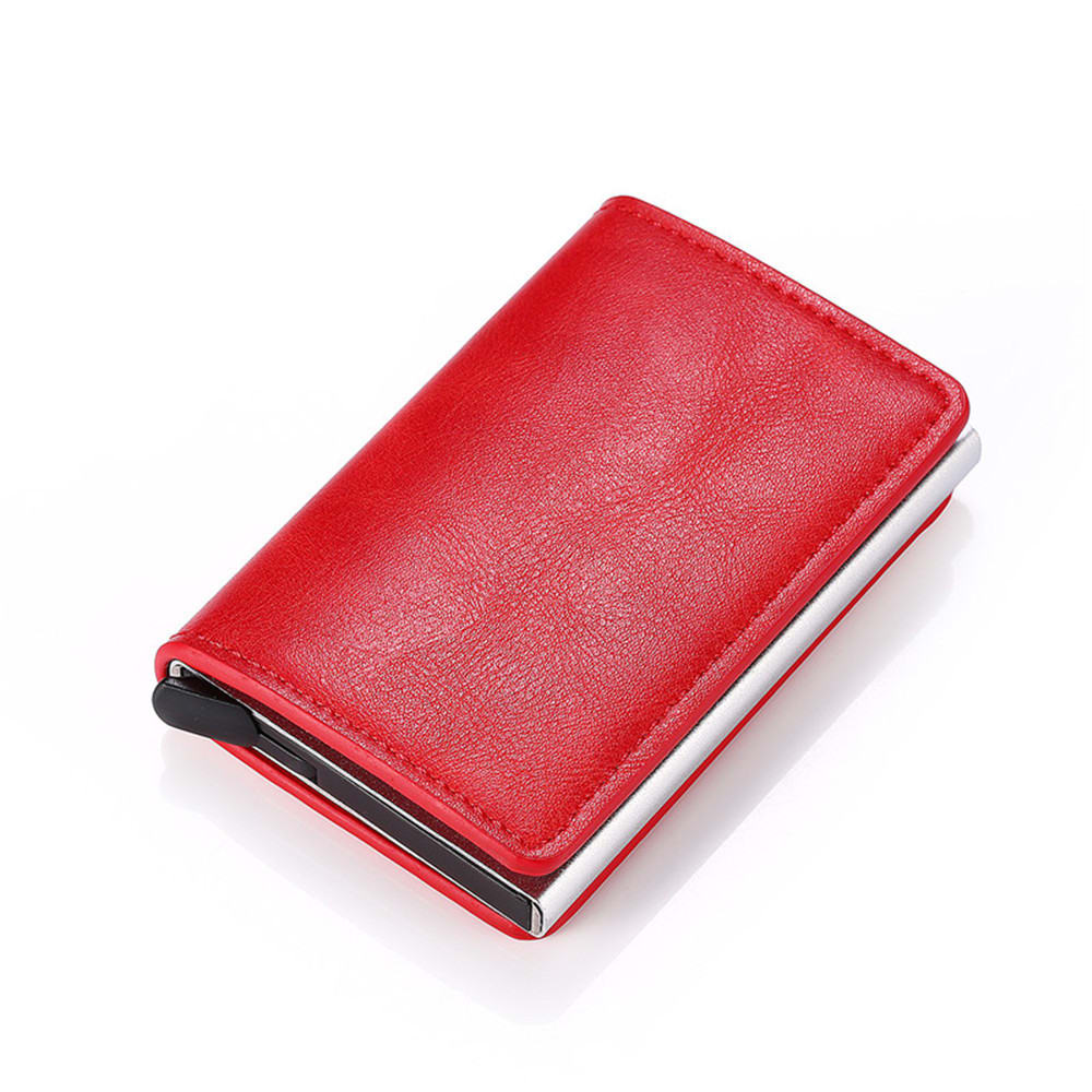 Anti-magnetic automatic eject single aluminum alloy card holder view 17