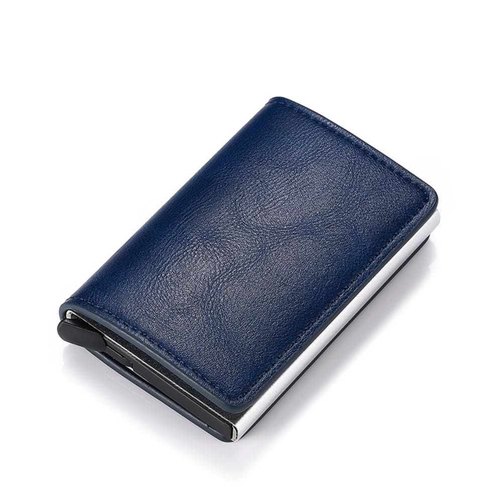 Anti-magnetic automatic eject single aluminum alloy card holder view 7