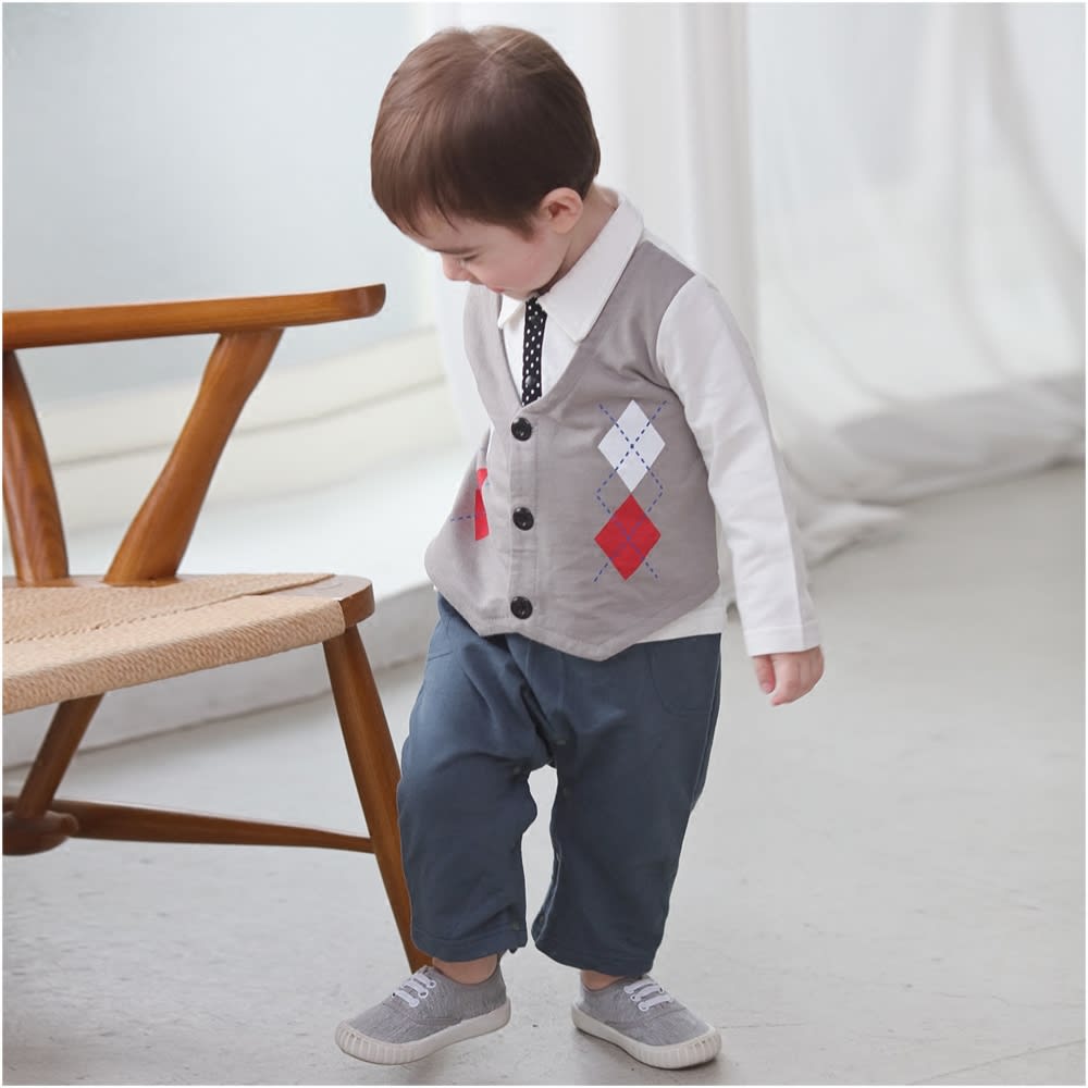 Spring and Autumn Baby Jumpsuit view 3