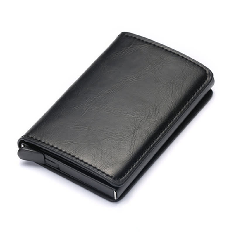 Anti-magnetic automatic eject single aluminum alloy card holder view 18