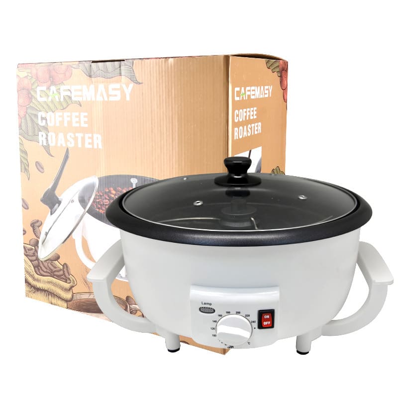 Coffee roasting machine view 3