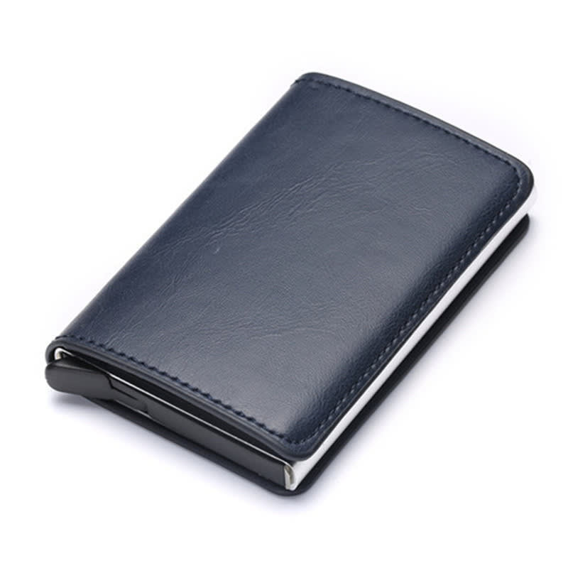Anti-magnetic automatic eject single aluminum alloy card holder view 13