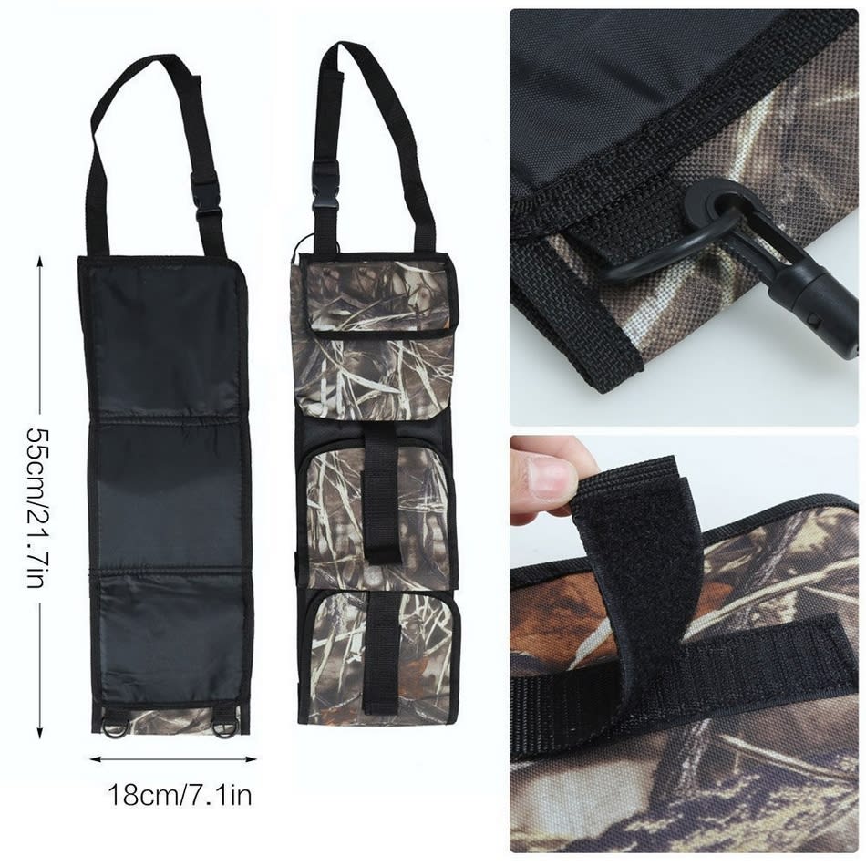 Multifunctional car holster, front seat back holster view 6