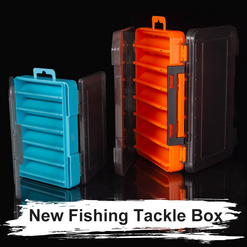 Multifunctional double-layer bait storage box view 2