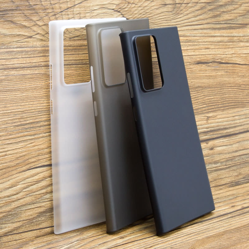 Ultra-thin matte bare metal phone case view 5