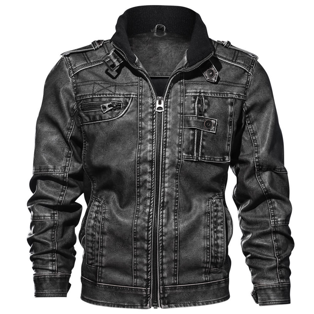 Stand-up collar jacket 3D motorcycle suit view 4