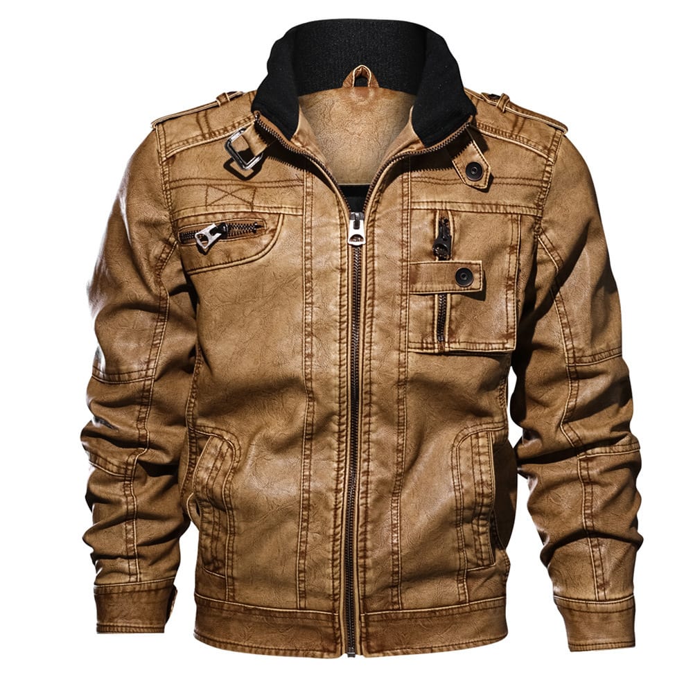 Stand-up collar jacket 3D motorcycle suit view 5