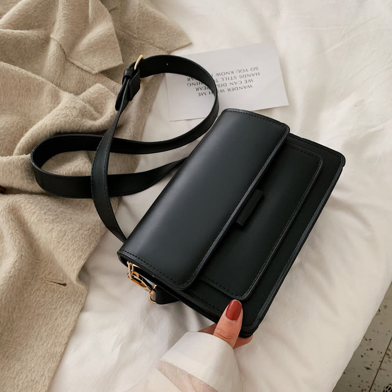Vintage one shoulder messenger bag view 3