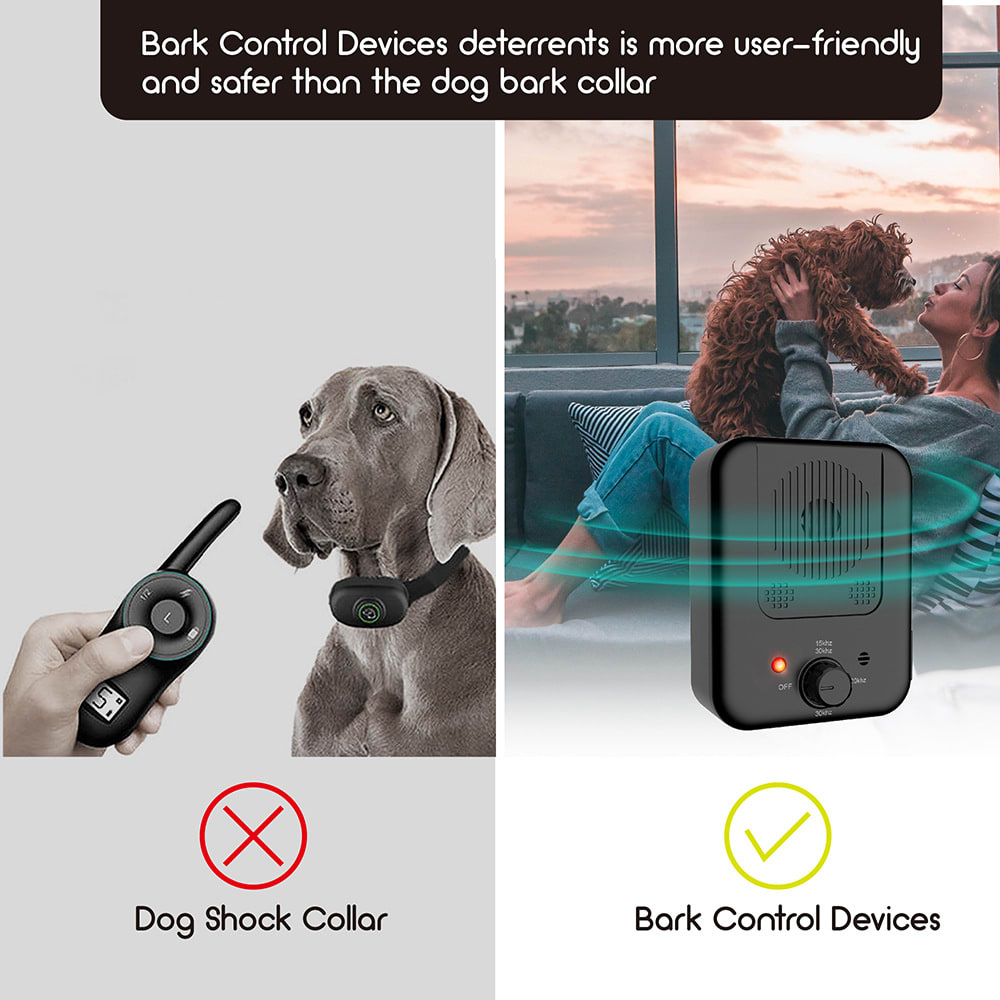 Pets Dog Anti Barking Device Pet Dog Ultrasonic Anti Barking Collars Repeller Outdoor Dogs Stop No Bark Control Training Device Supplies view 4