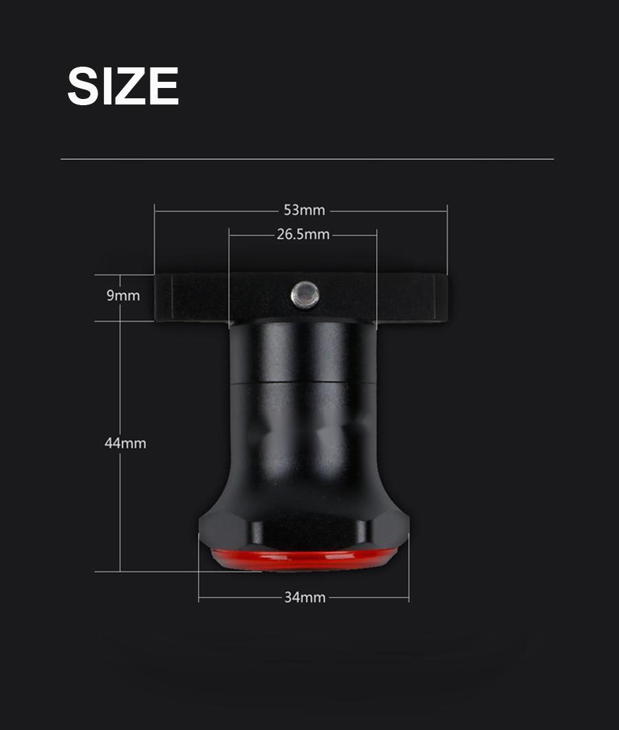 MOQ200PCS Personalized Bicycle night riding tail light