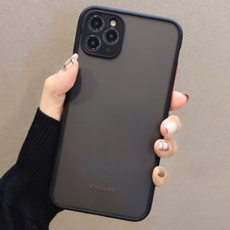 Frosted Color Contrast Mobile Phone Case To Prevent Falling view 2