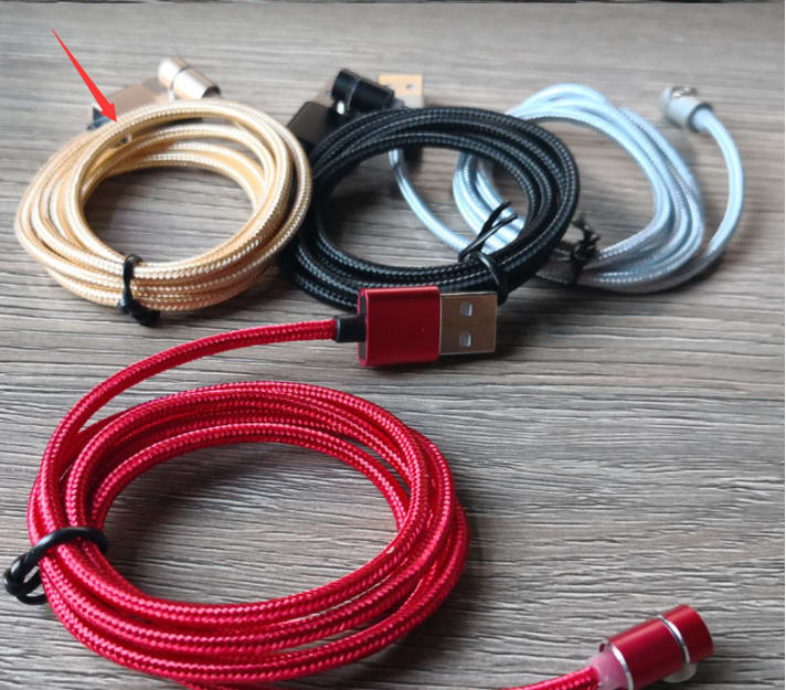Magnetic Cable LED Magnet Charger Cable USB Cable & USB Type-C USB C view 13