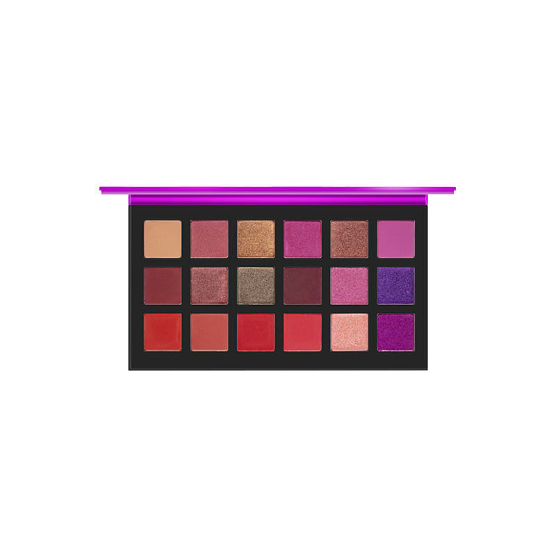 18 color eyeshadow palette square eyeshadow view 3