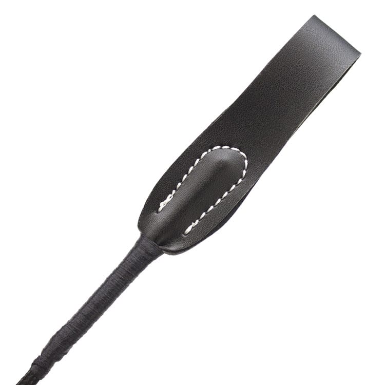 Horse Riding PU Leather Riding Whip Fun Supplies Straight Whip Pointer Slave view 5