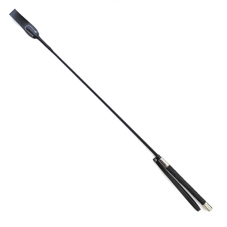 Horse Riding PU Leather Riding Whip Fun Supplies Straight Whip Pointer Slave view 3