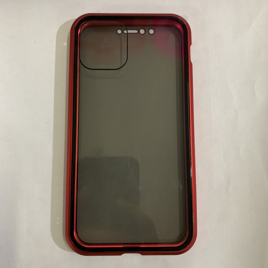 Phone Case Anti-peep Magnetic Protective Shell Magnetic Privacy Glass Case For Phone view 3
