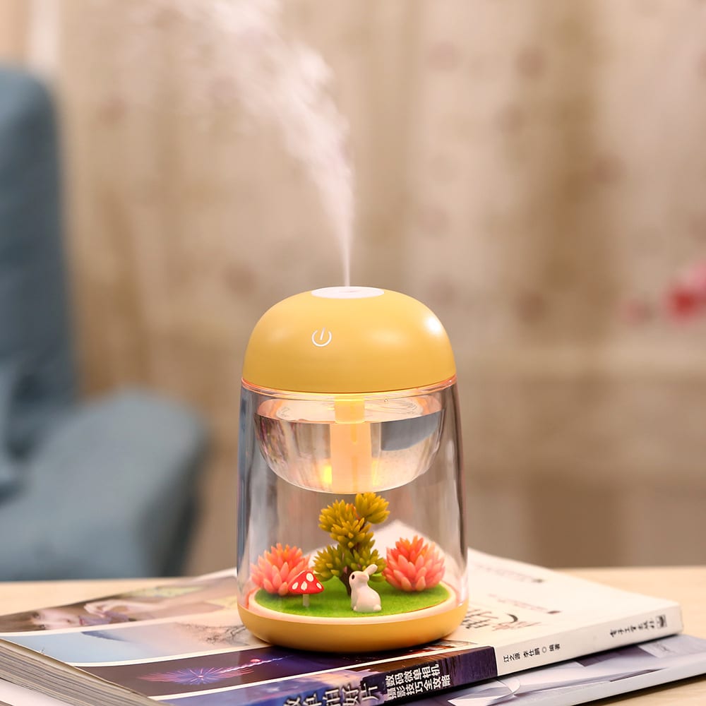 Colorful light air purifier view 2