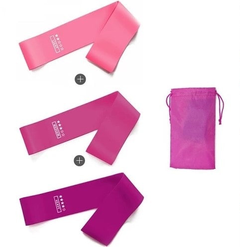 Gym Sterkte Weerstand Bands Pilates Sport Rubber Fitness Mini Bands Crossfit Workout view 9