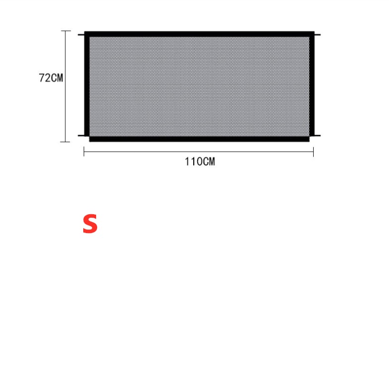 Pet Protection Fence Nylon Foldable Dog Isolation view 3