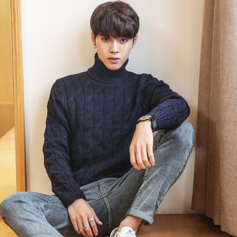 Autumn and winter Loose T-shirt with heavy Lapel Pullover