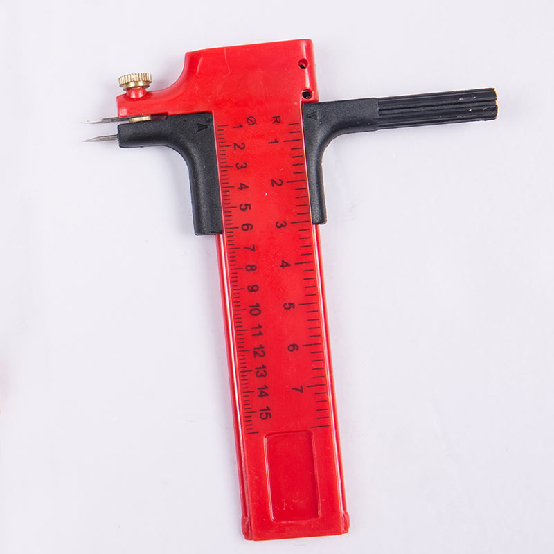 Multi-function compass cutter for drawing plastic compass view 7