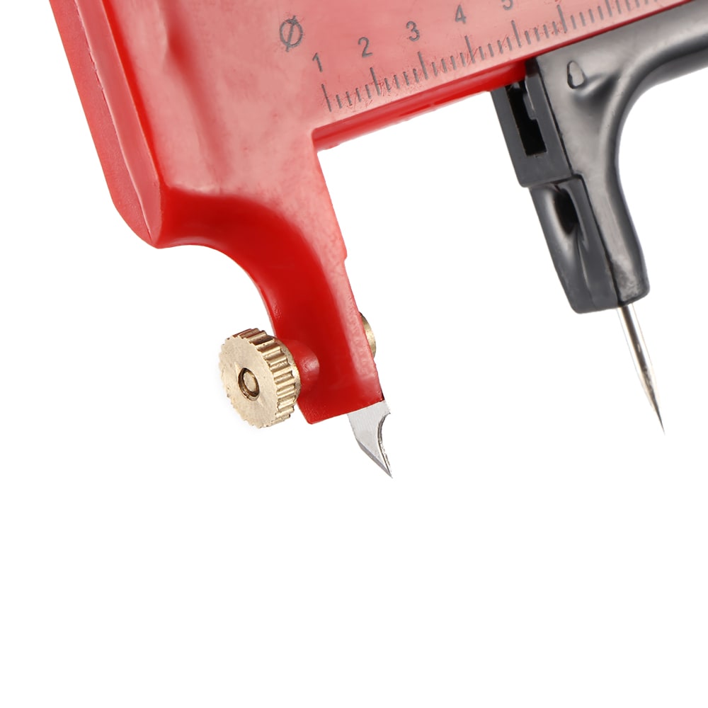 Multi-function compass cutter for drawing plastic compass view 4