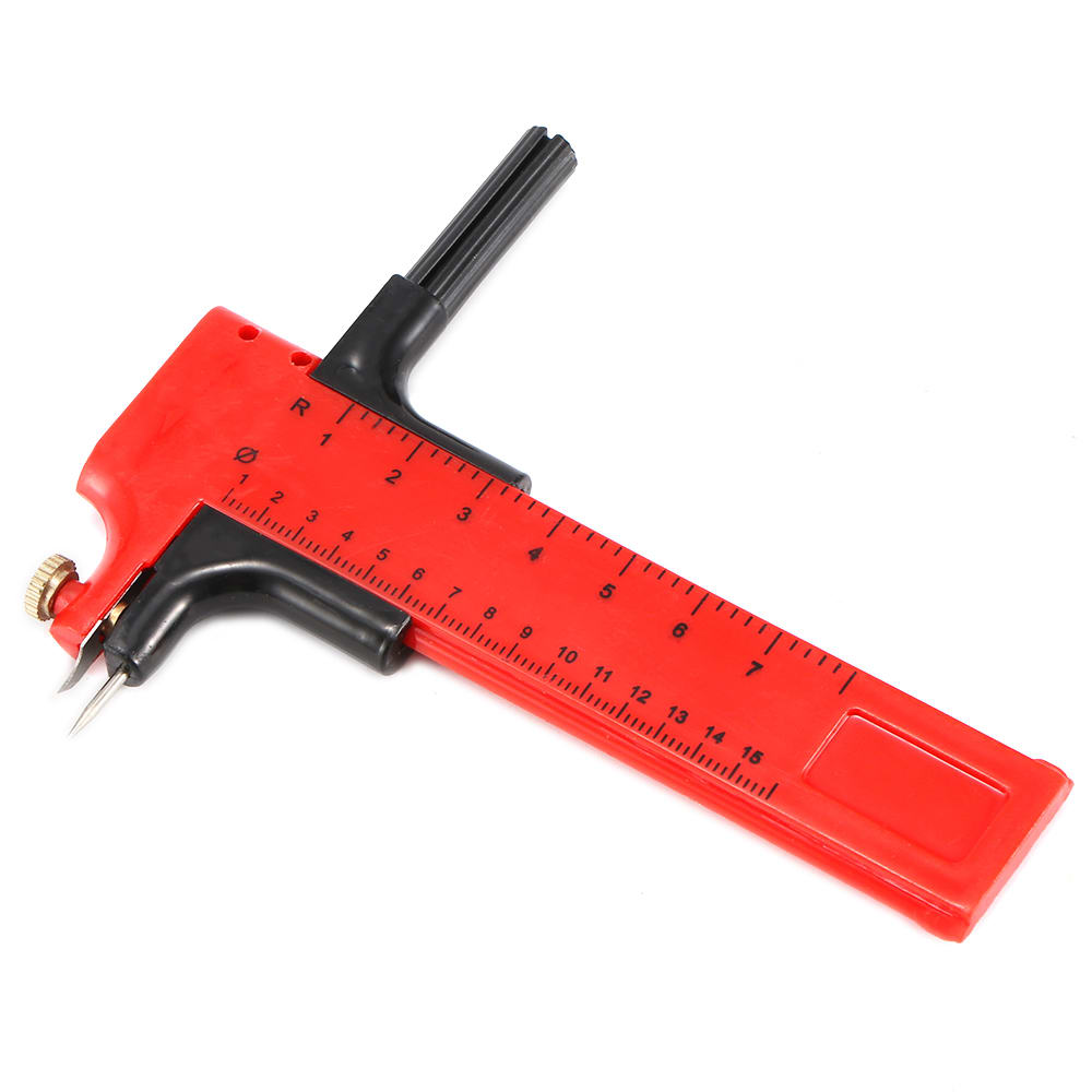 Multi-function compass cutter for drawing plastic compass view 6
