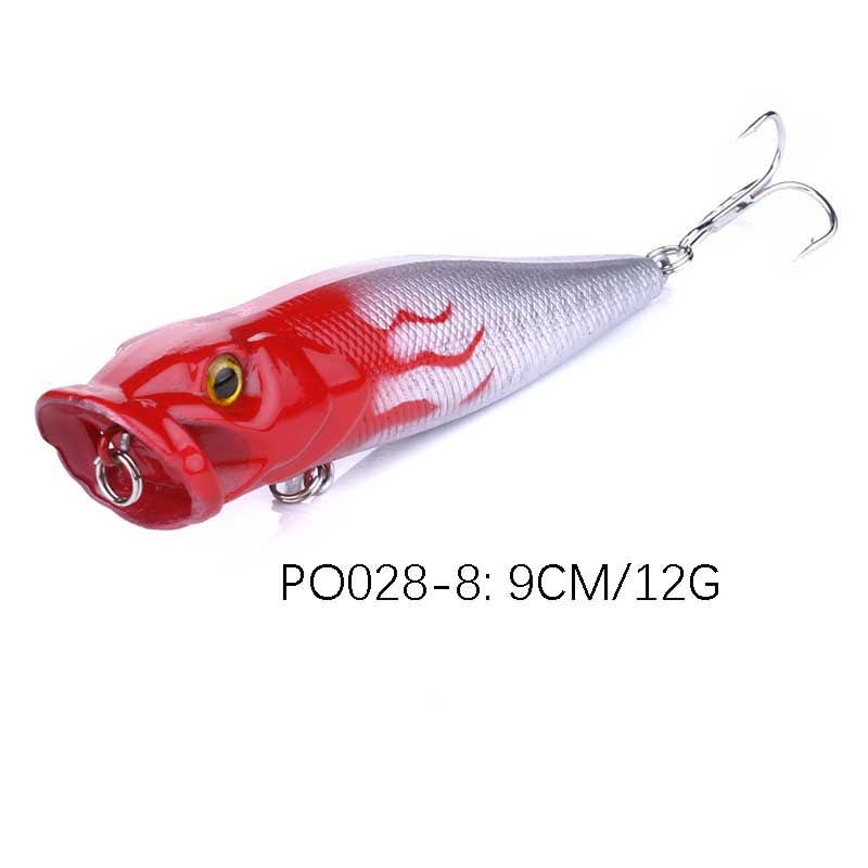 Big mouth wave steak fishing lure hit hard water bait view 8