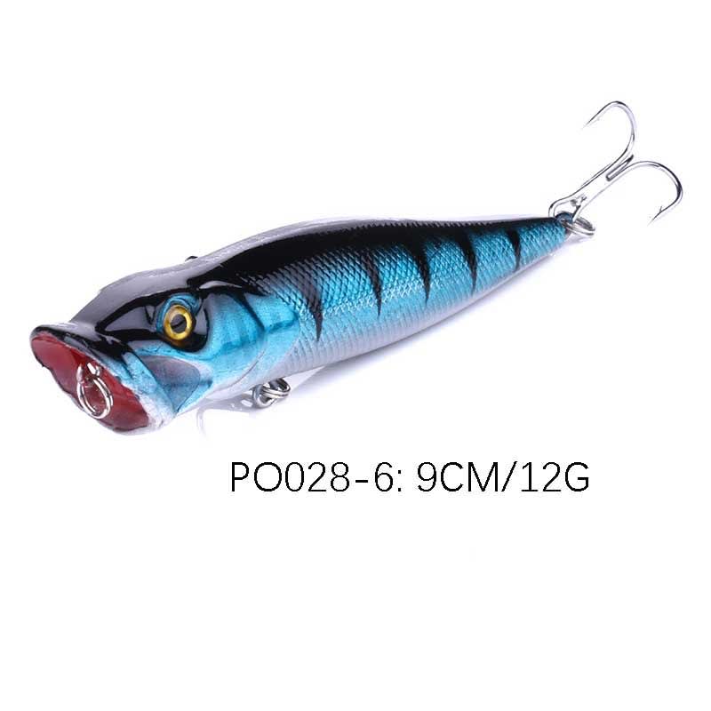 Big mouth wave steak fishing lure hit hard water bait view 12