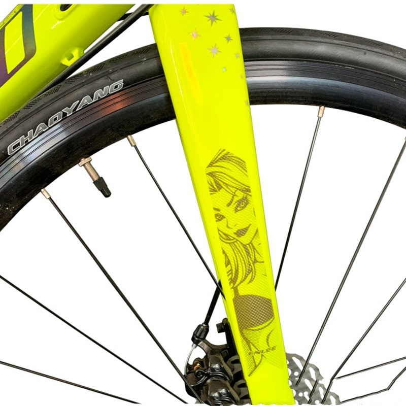 Mountain bike frame protector view 2