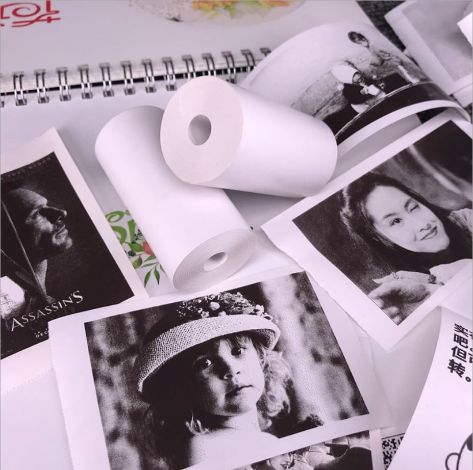PerPage Mini Wireless Portable Thermal Printer paper view 29