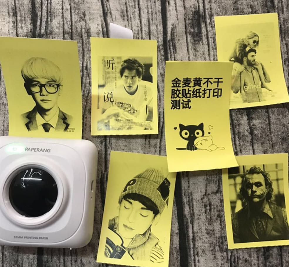 PerPage Mini Wireless Portable Thermal Printer paper view 23
