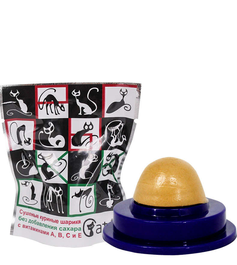 Pet Cat Sugar Energy Ball Lick Toys Catnip view 25
