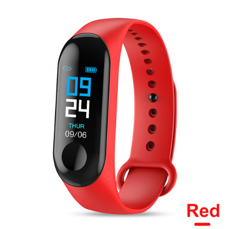 Compatible With , Smart Bracelet Heart Rate And Blood Pressure Exercise Meter Step Information Push Smart Reminder Color Bracelet view 8