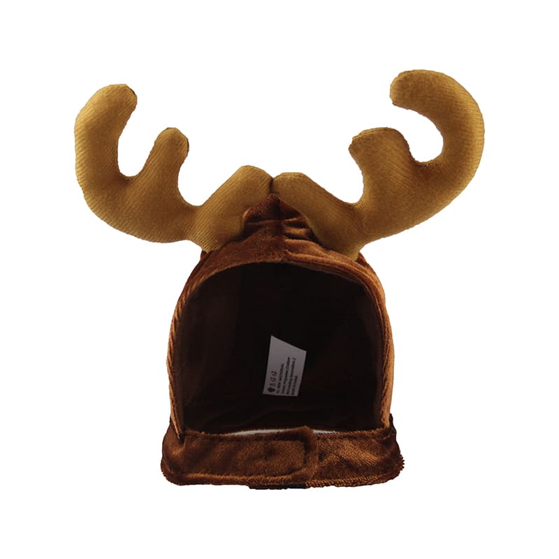 Christmas Pet Cat Dog Elk Deer Hat Reindeer Headband Cap view 4