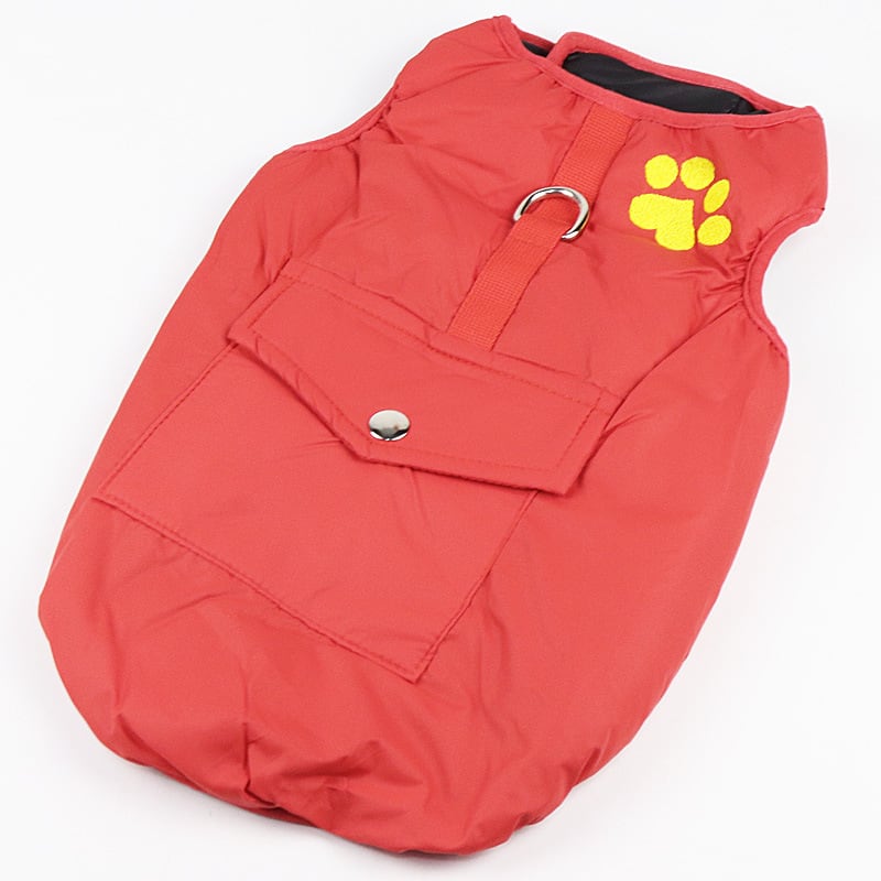 Medium and large dog padded vest view 2