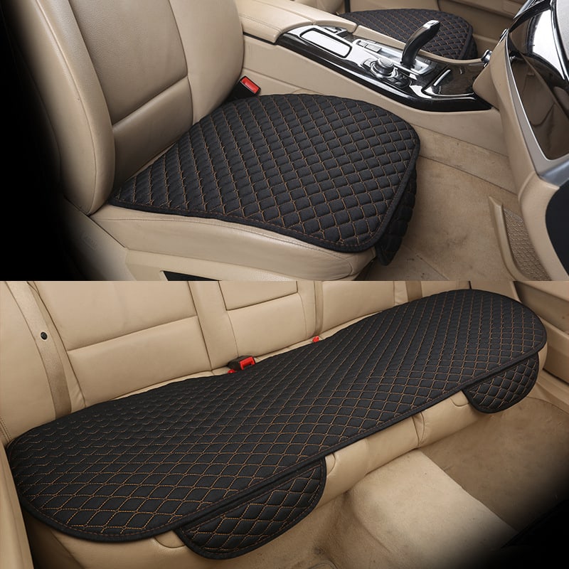Universal Car Seat Cushions Linen Non-Slip Four Seasons Commons view 3