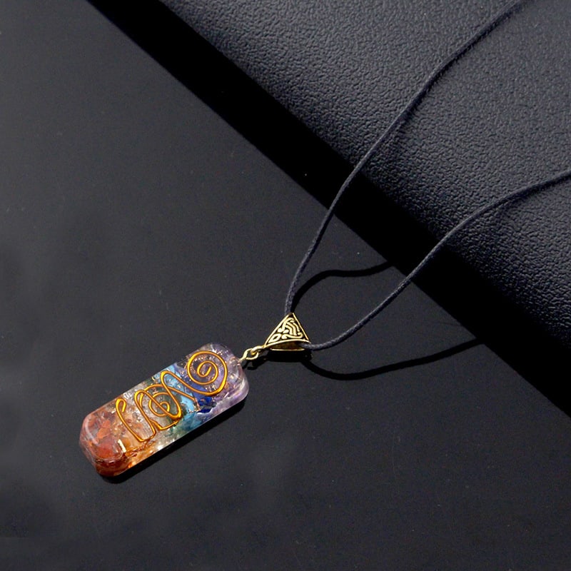 Gravel Seven Chakra Spirit Pendant view 9