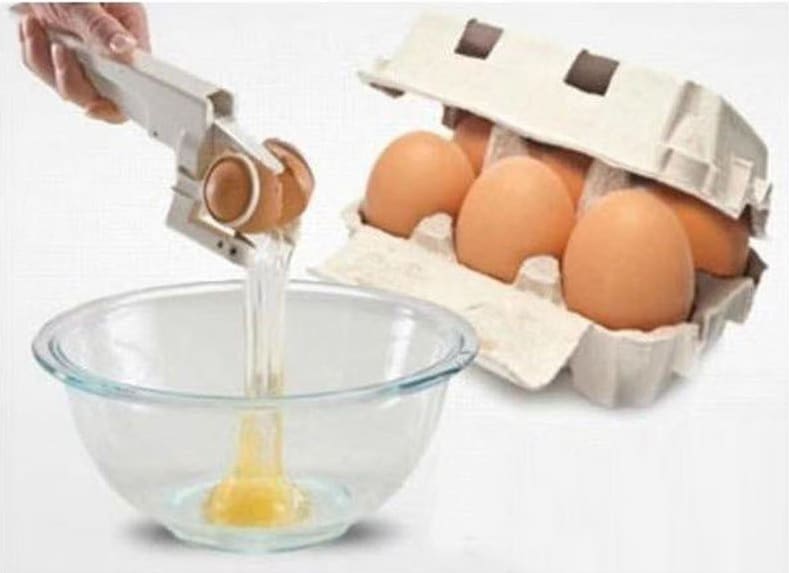 Egg Shell Cracker Handheld Plastic Egg Breaker Egg Opener Creative Egg Separator Tool Kitchen Gadgets view 6
