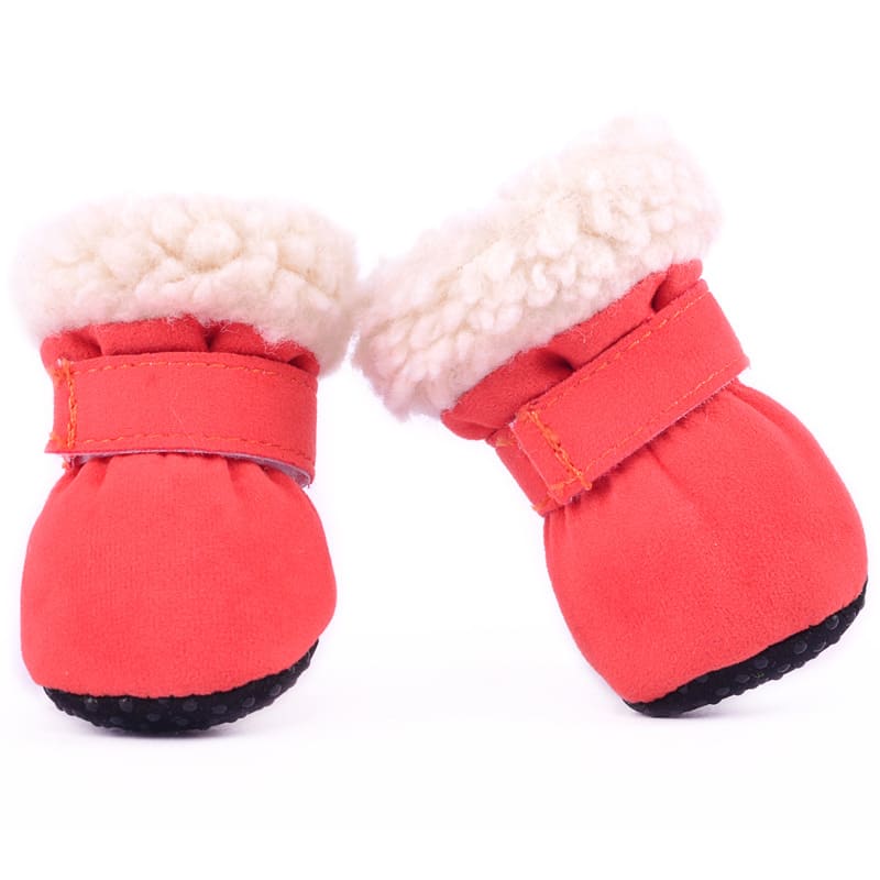 Waterproof Winter Dog Boots Socks Pet Dog Shoes Anti-slip Puppy Cat Rain Snow Booties Footwear For Small Dogs view 6
