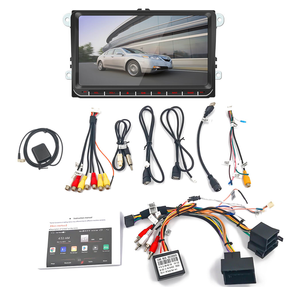 Car White Variable Case MP5 Android GPS Navigation Player view 4