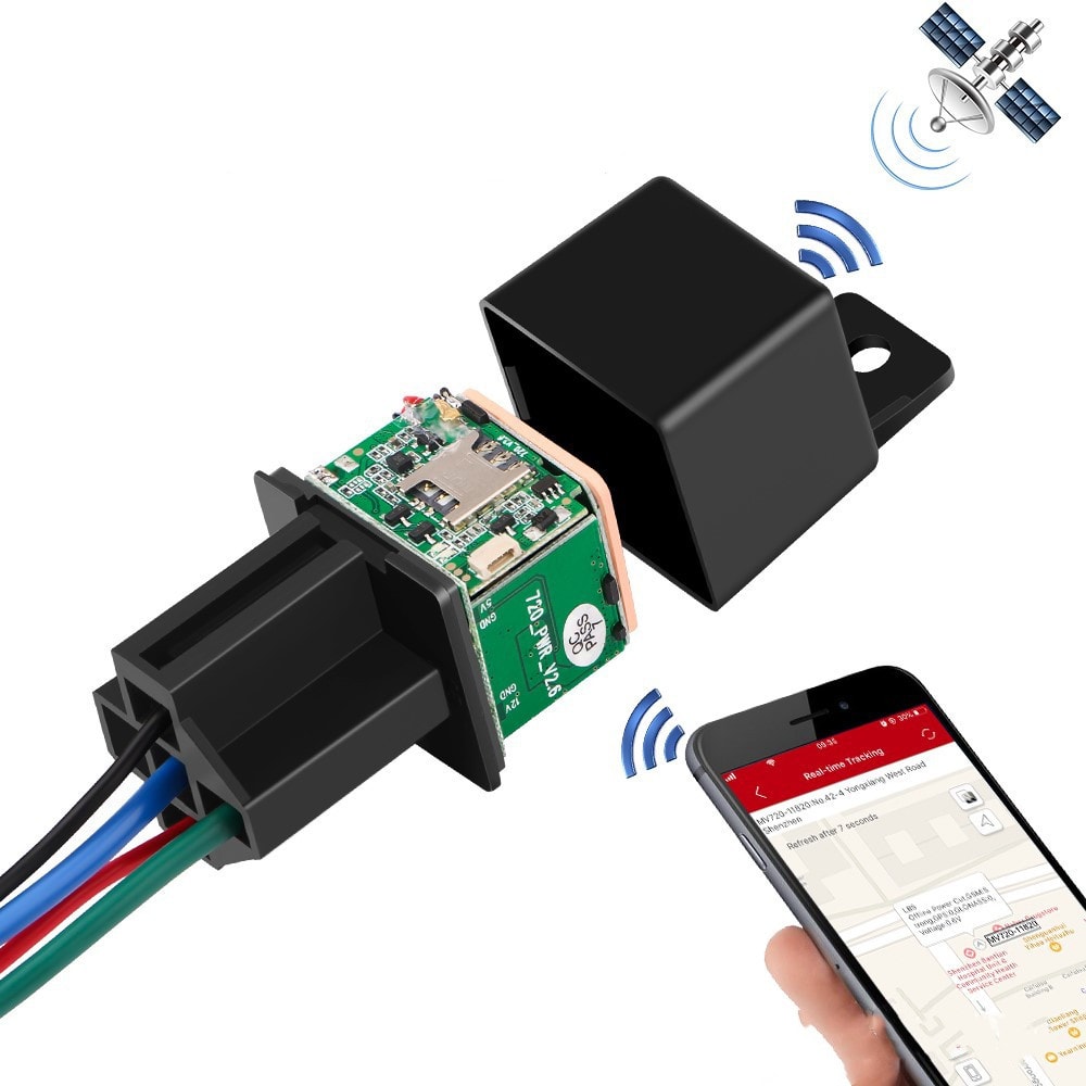 Explosive CJ720 Multi-Mode Relay GPS Car Tracker view 2