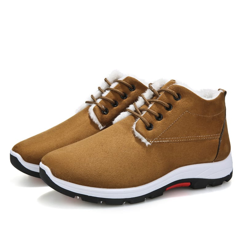 Thickened cotton shoes in winter view 2