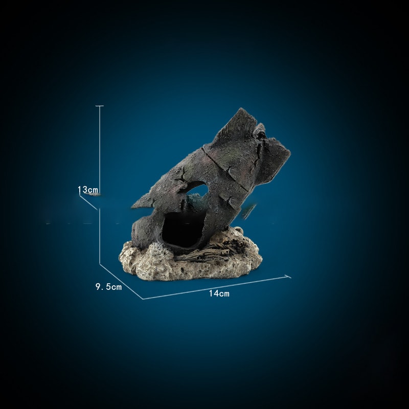 Decorative ornaments for aquarium view 4