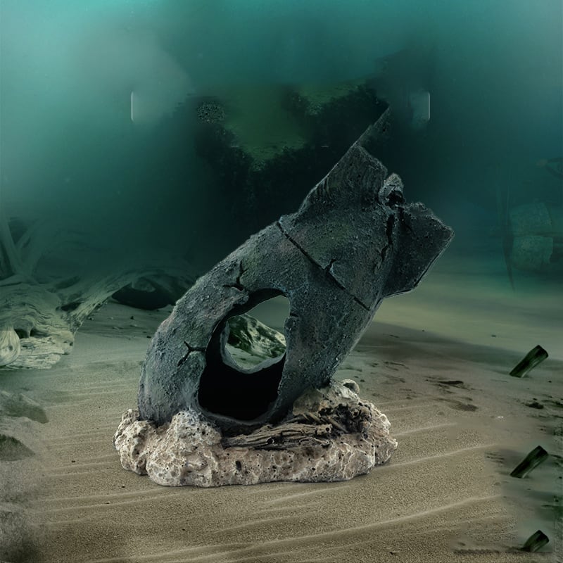 Decorative ornaments for aquarium view 1