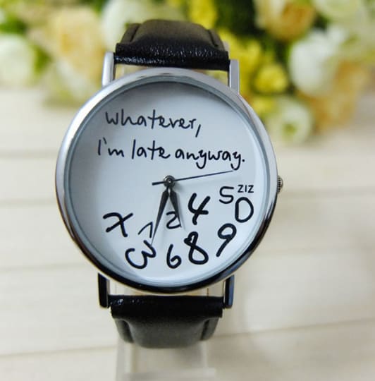 Fashion Casual Geneva Women's Belt Watch Irregular Digital Men's Watch Leather Belt Watch view 5
