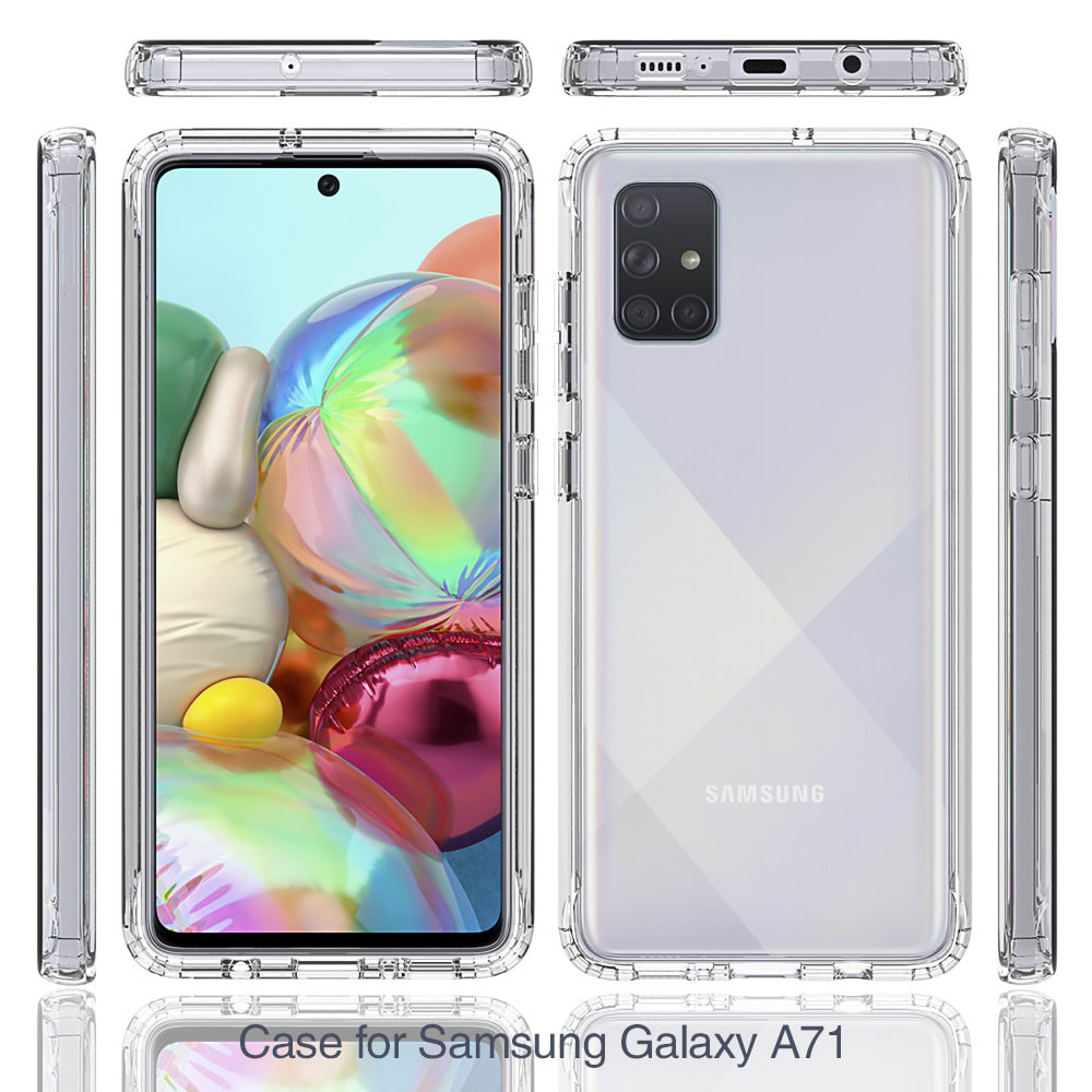 Transparent anti-drop phone case view 5