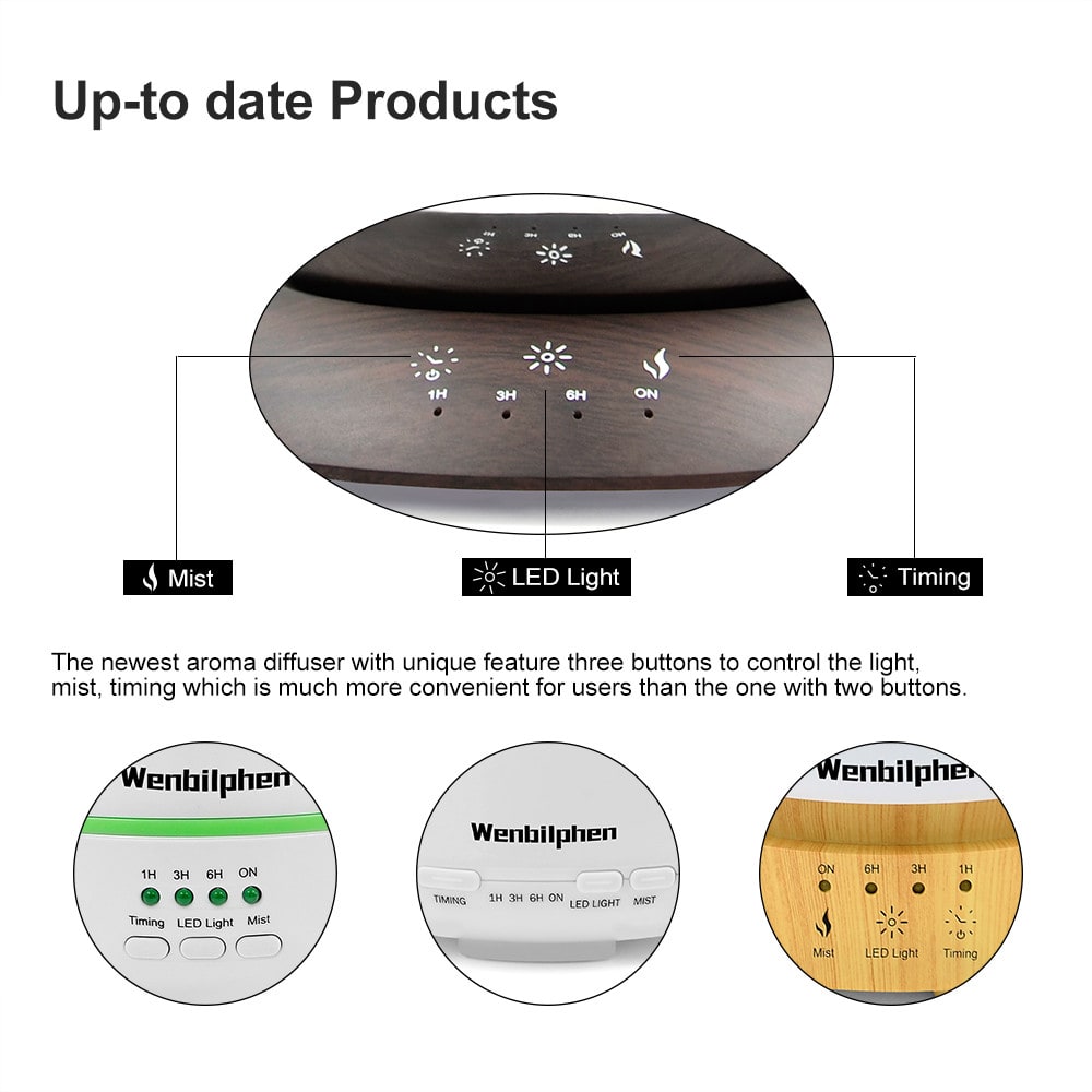 Creative Water Drop Aroma Diffuser Home Ultra-quiet view 11