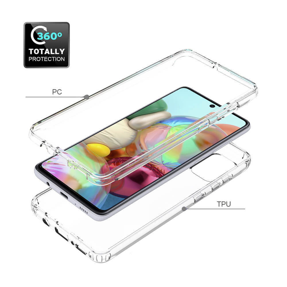 Transparent anti-drop phone case view 6