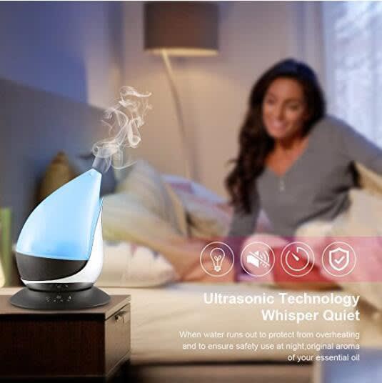 Creative Water Drop Aroma Diffuser Home Ultra-quiet view 8